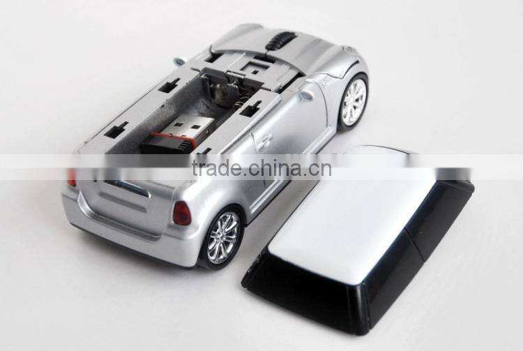PC Promotional Gift 2.4Ghz Wireless Car Mouse for Computer Laptop