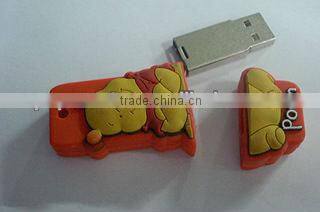 Lovely Silicon Cover usb flash driver u disk 2GB 4GB 8GB 16GB