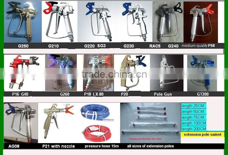 Wholesalers heavy-duty spray gun parts hot in USA best quality on sale