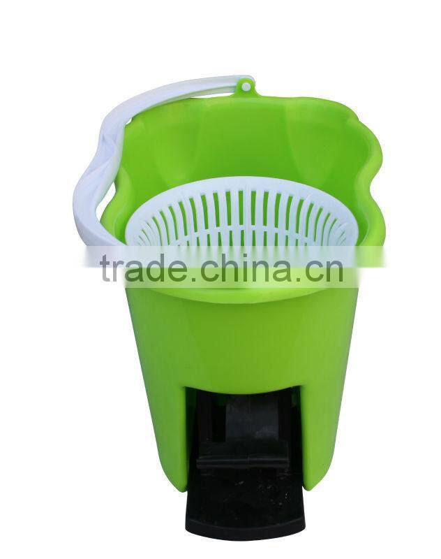 360 mop with stainless steel basket for house cleaning