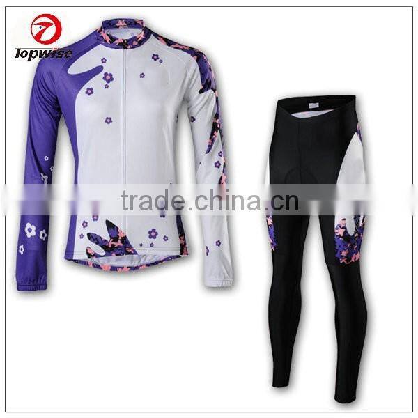 2016 Custom Cycling Wear Long Sleeves Winter Sports Wear
