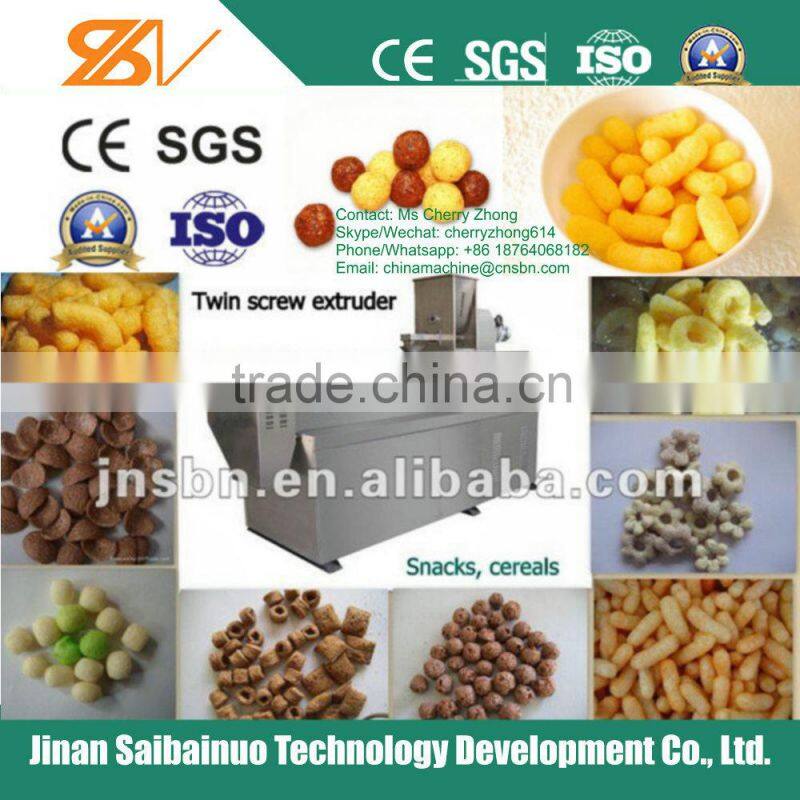 Puffed Corn Snacks Machine