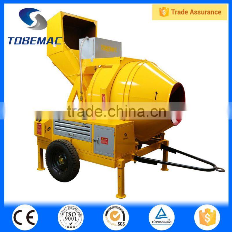 2015 TOBEMAC selfloading cement mixer with price JZF 350