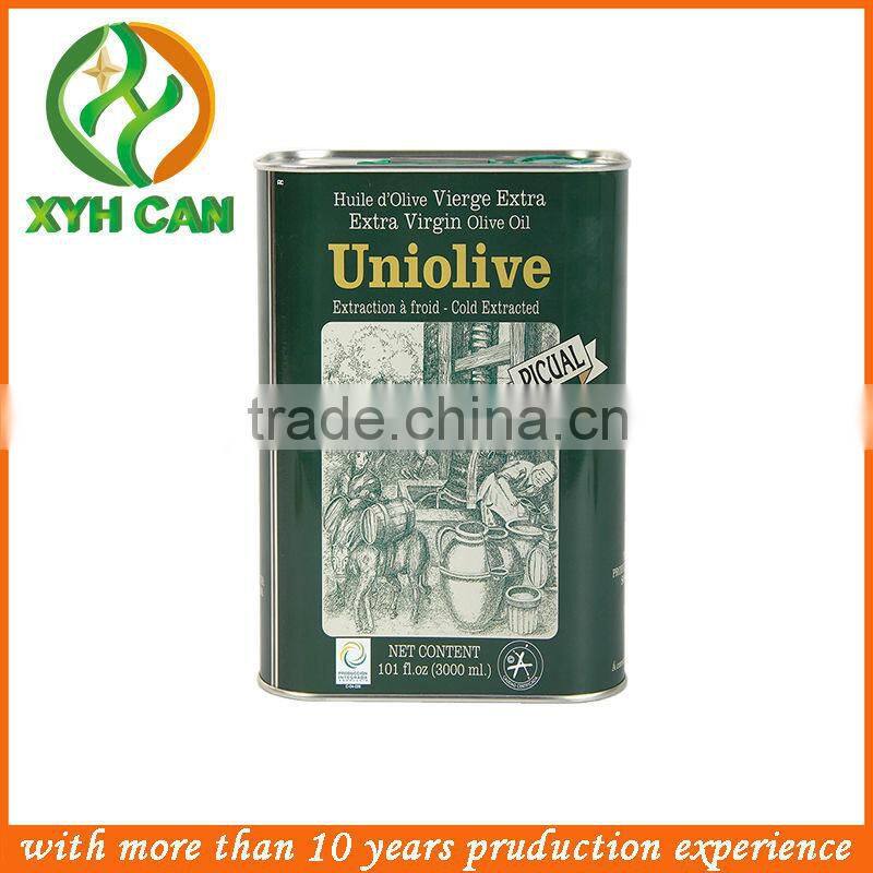 Direcrt factory sale olive oil tin cans greece for packaging