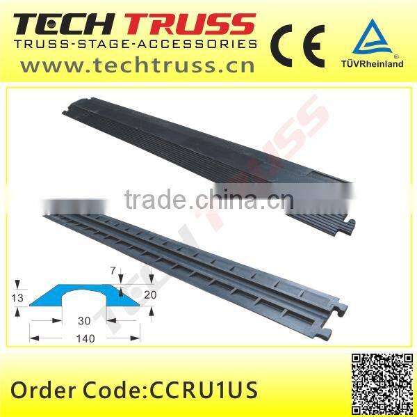 Rubbe 1-channel floor popular promotion cable cross for sale