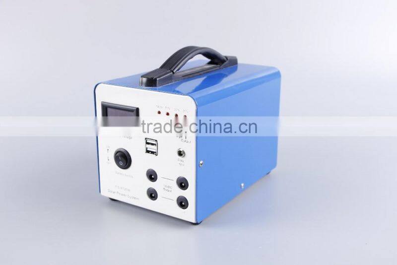 XGX1212-20W portable energy saving solar power system with solar inverter
