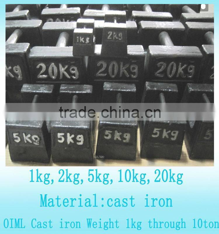M1 class 20kg test weight, 20kg cast iron weights, scales calibration weight
