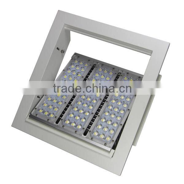 100w 120w 150w high lumen 130lm/w led canopy light for gas station