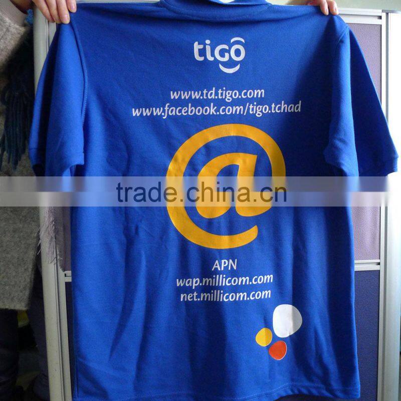 Hot sale advertising printed t shirt
