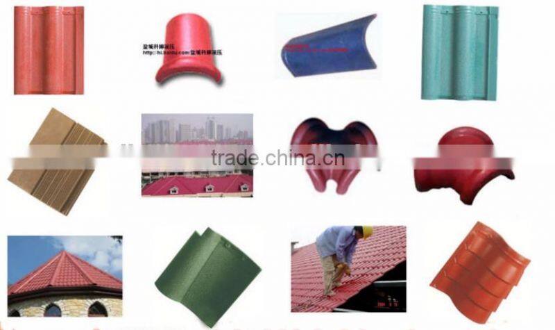 New Type Modern Style high speed automatic glazed roof tile making machine