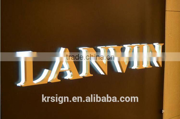 backlit alphabet letter at Competitive price /backlit led light signs