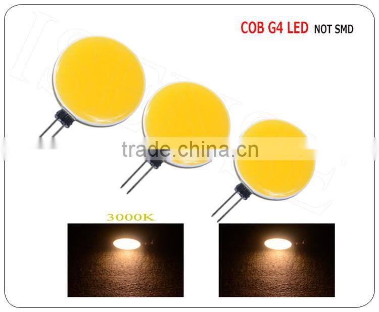 Auto led indoor lamp warm bright 3000k g4 led bulb car led bulb
