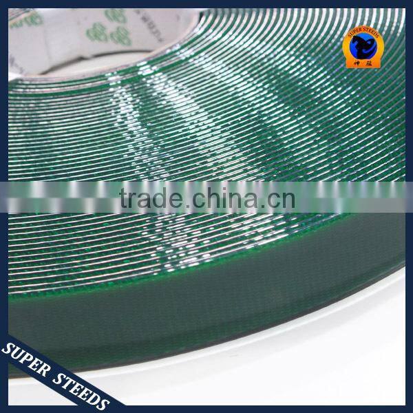 1 Inch fluo yellow ROHS waterproof plastic coated nylon webbing