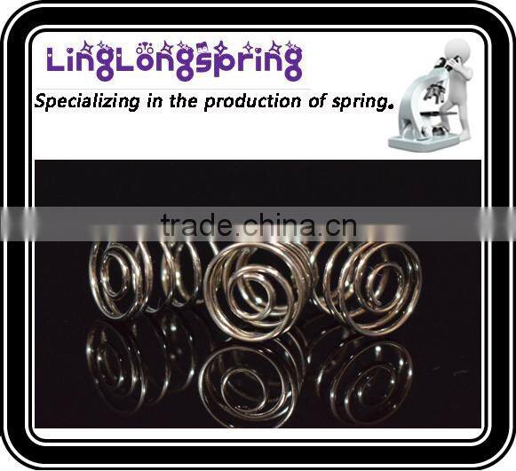 Nickel coated aaa battery spring