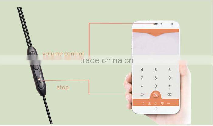 2016 popular stero earphone for your portable mobile