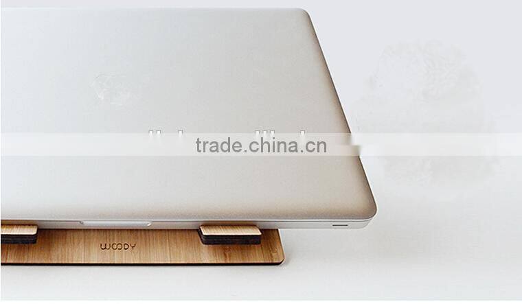 High Density Wood Board Stand for Apple Macbook Laptops