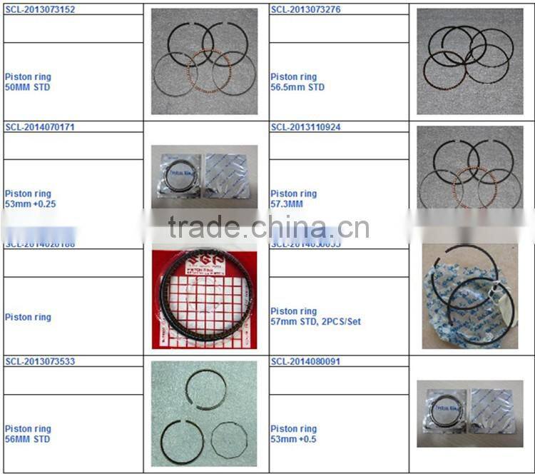 SCL-2013073956 55mm motorcycle parts piston rings