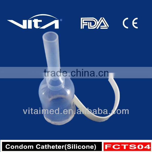 Latex condom catheter