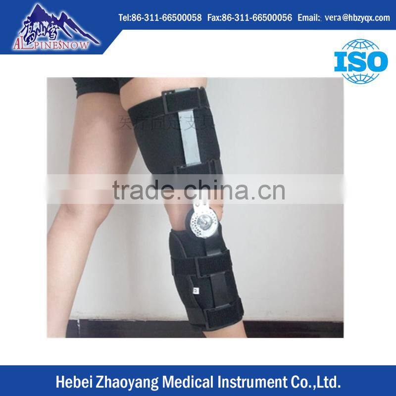 Postoperative immobilization leg rehabilitation equipment