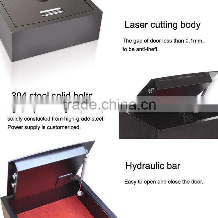 K-FG-ZW01 Portable Electronic Biometric Fingerprint Safe Lock Box for Hotel