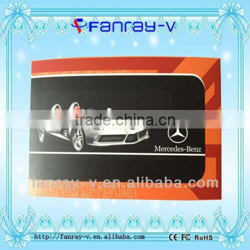 High quality 4.3 inch TFT color screen business video card video book video brochure with 1400mAh built-in battery
