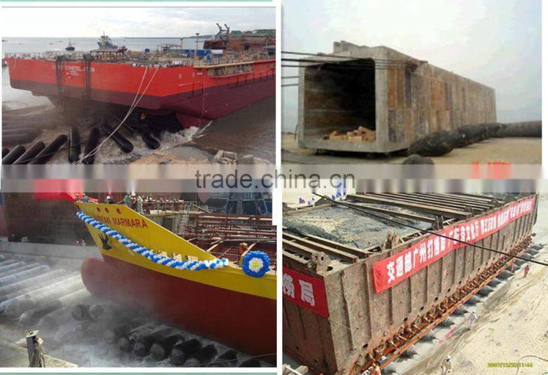 sunk ship salvage and lifting rubber pontoon inflatable rubber pontoon for shipwrecks floating