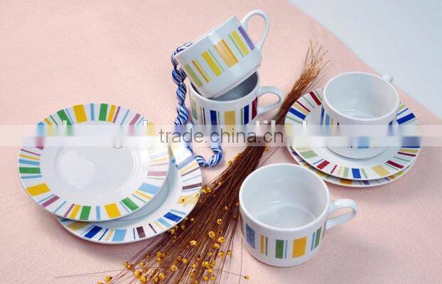 Factory wholesale bone china cup and saucer flower pot cup and saucer