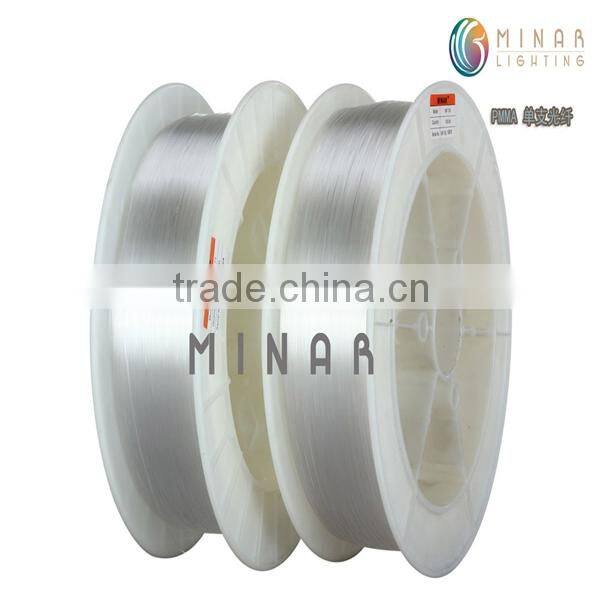 china supplier side glow optic fiber pool lighting