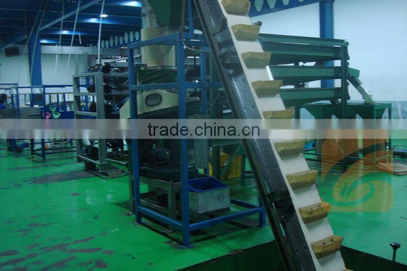 Stainless Steel Easy Maintenance Complete Peanut Shelling Sieving Line