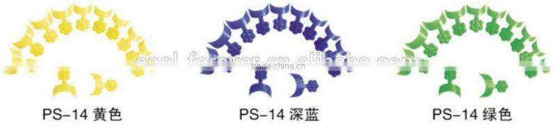 2015 professional new style flower style plastic nail tips french nail tips