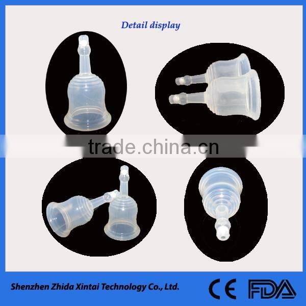 lady like medical used silicone menstrual cup soft and foldable