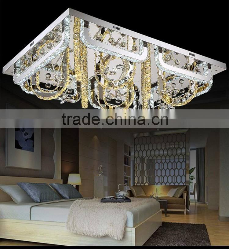 High Power First-degree K9 Crystal Ceiling Lamp 240V Luxury Crystal Chandelier