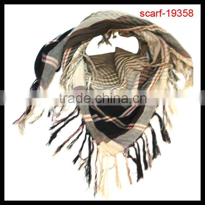 Hot Sale office ladies lace pattern triangle scarf