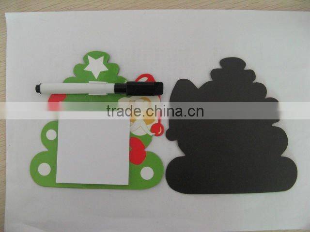 Die cut sticky note pad with magnetic board(OEM)