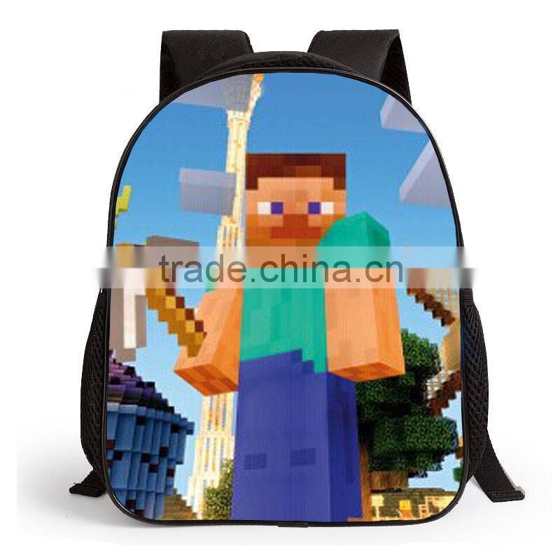 2016 Back To School Season Lego Series China Supplier Backpack Polyester Kids School Bag