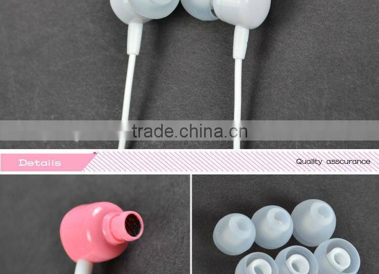 ULDUM super sound handfree earphone amplifier with mic for mp3/4 mobile phone /htc/samsung