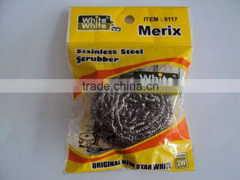 stainless steel scourer/s s scrubber