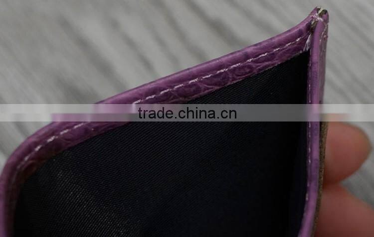 Good quality slim cow leather card holder