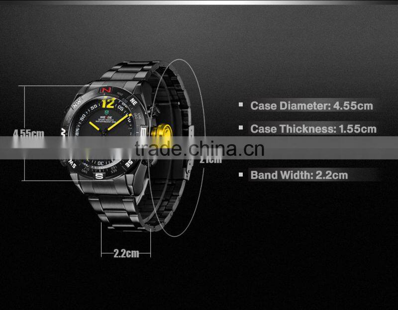 WEIDE japan movt quartz watches unique luxury watches brand diver watches wh2310