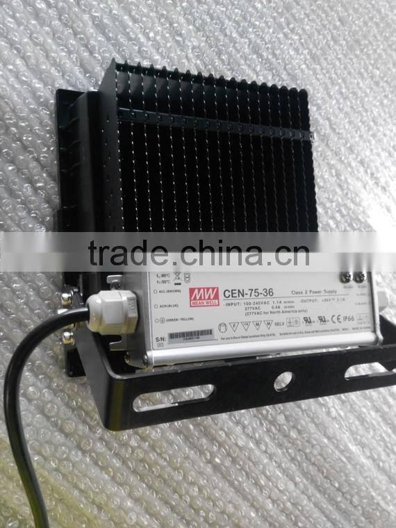 IP65/IP66/IP67 Waterproof 100W 120W COB Outdoor LED Flood Light Meanwell LED Driver Bridgelux LED Chip 5 Years Quality Guarantee