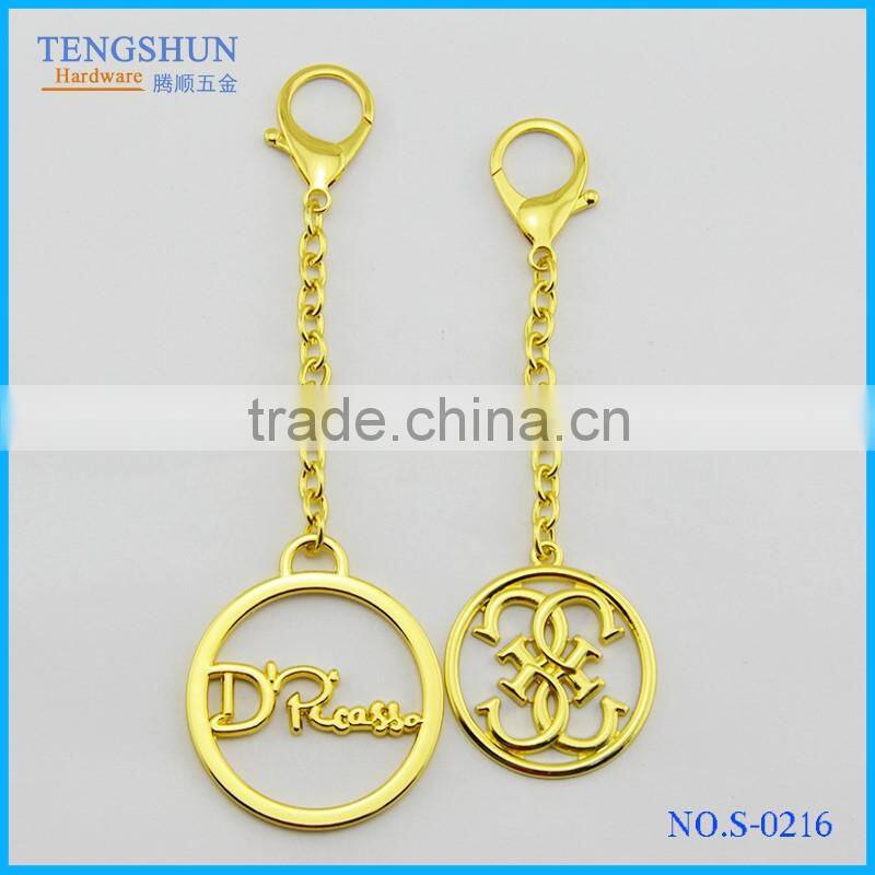 zinc alloy snap hook for bags decorative metel accessories for pursse OEM dog hook