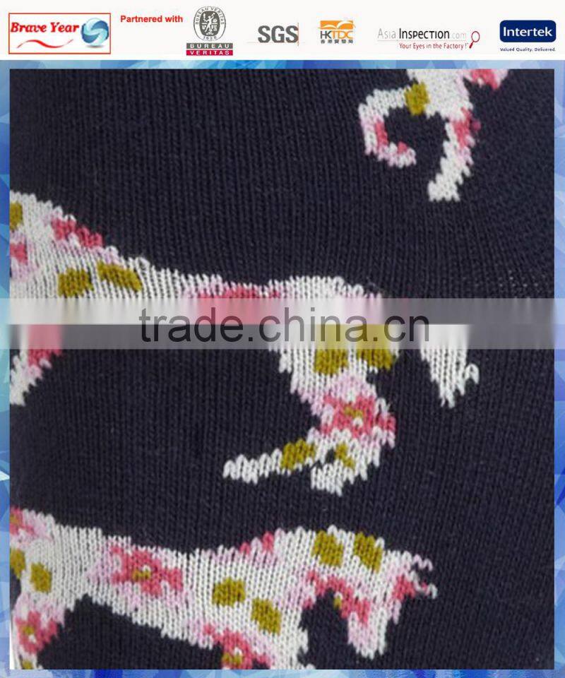 bulk wholesale women all over floral horse tube sock