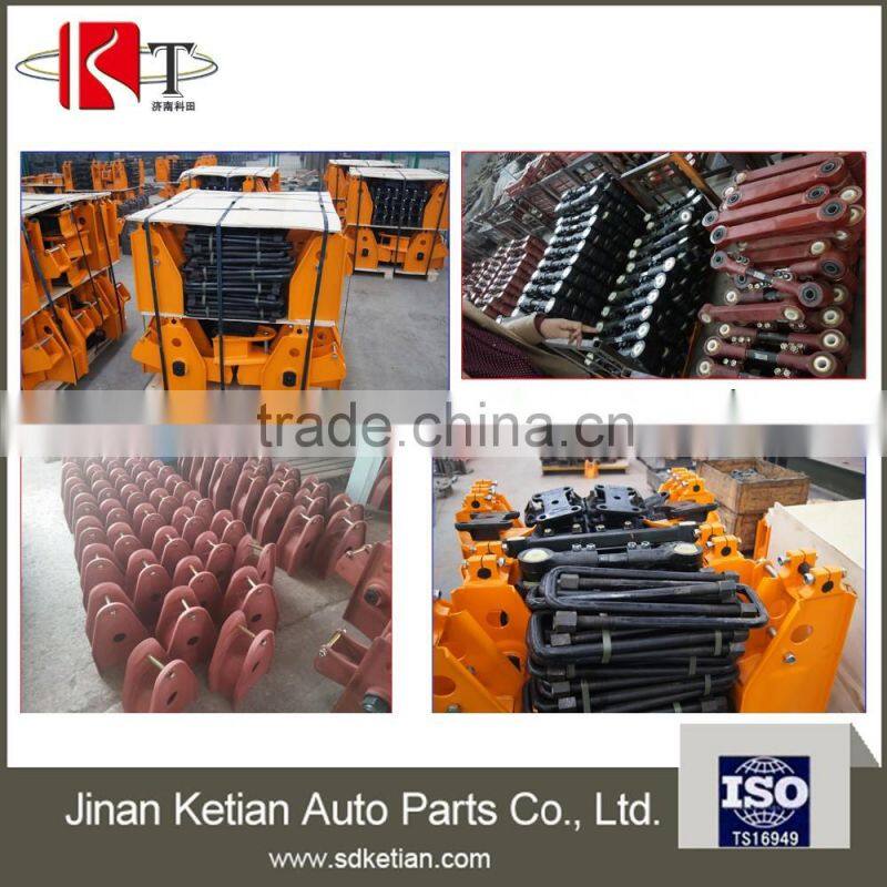 German type BPW trailer 2 axle suspension 12Ton