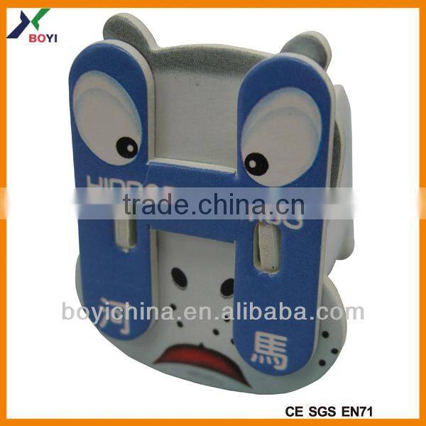 2014 Hotsale Hippopotamus 3d Puzzle, DIY Animal Toy Intelligent Development For Children