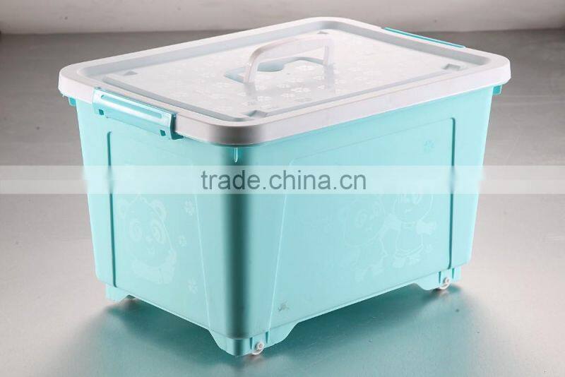Two tiers Plastic Storage Container Box