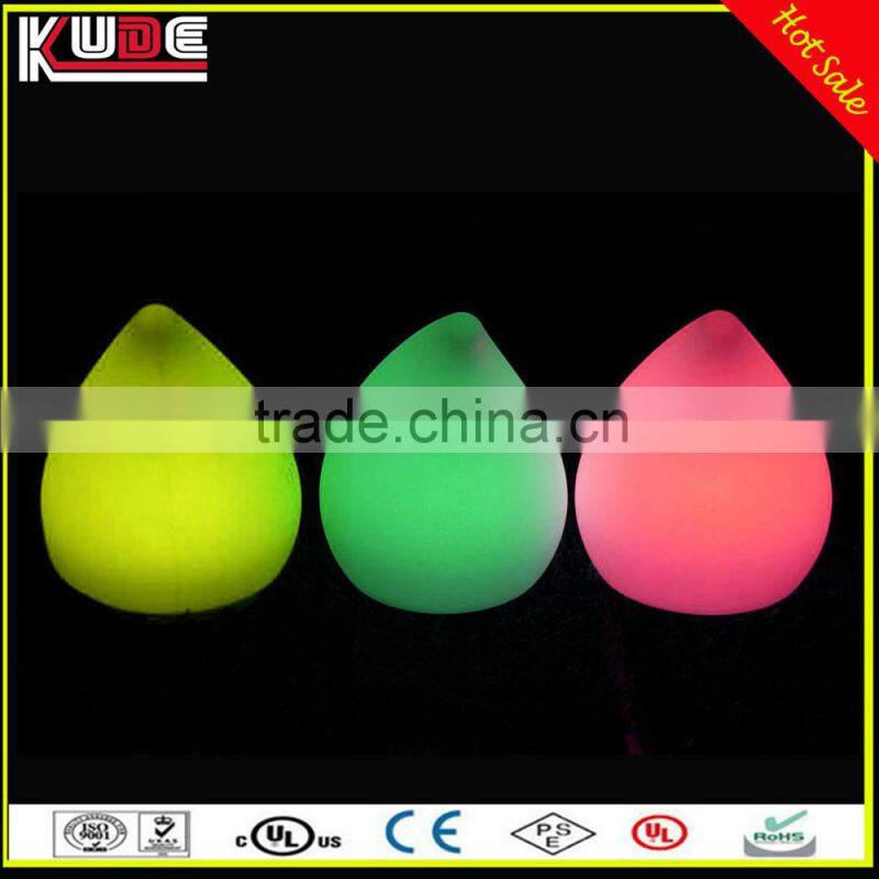 Fashionable Colors Changing Rechargeable LED Table Lamp/LED Night Lamp For Party Decoration