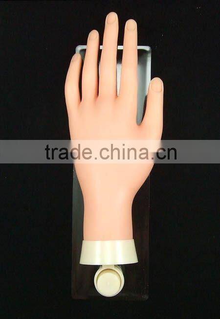 hand model nail art training hand acrylic nails practice hand