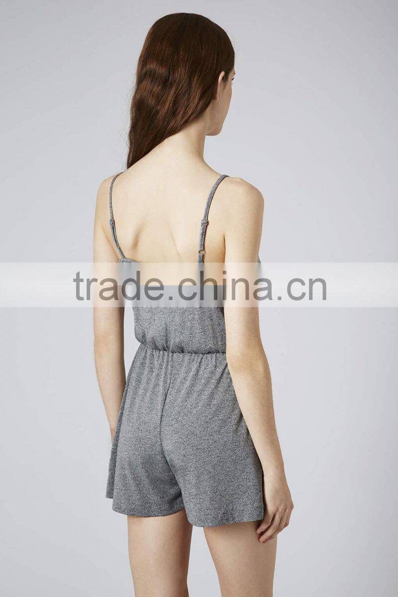 New Arrival Petite Wrap Jersey Playsuit ! Sexy Woman Clothes