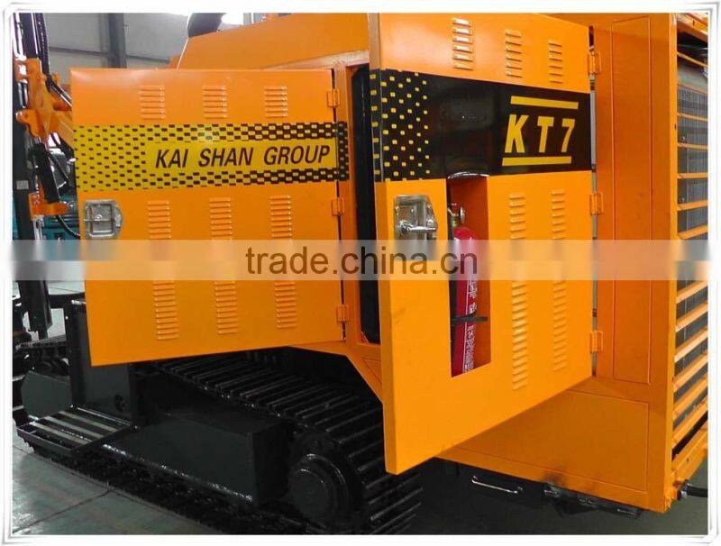 KT7 Open-air DTH Crawler Drilling Rig For Stonework