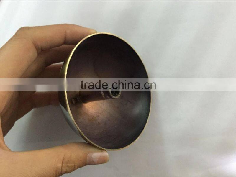 Chrome mirror nail polish antique brass plating for mirror nail half round mirror nail